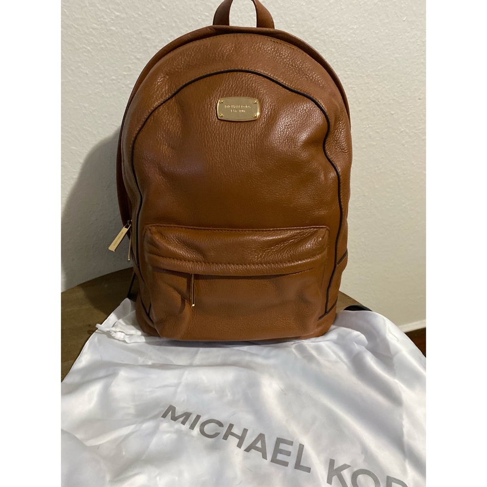 Large Leather Michael Kors Backpack!